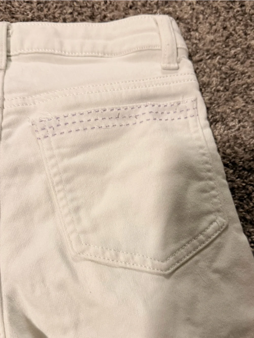 Cat & Jack Cream White Kids Jeans